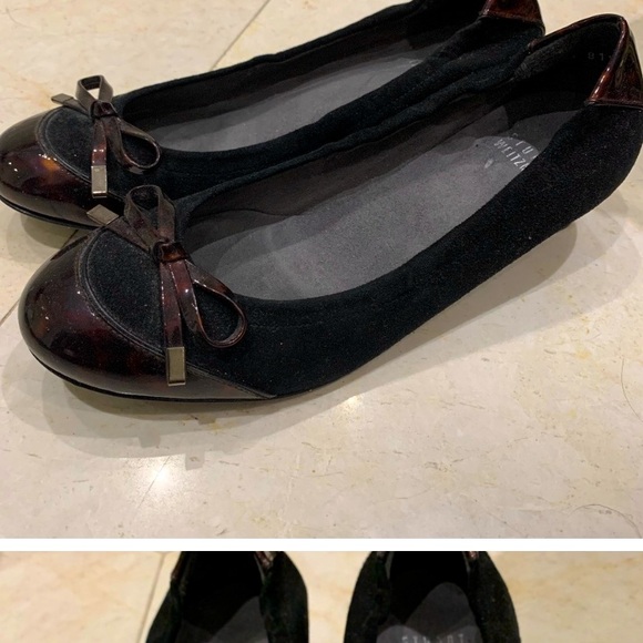 Stuart Weitzman tortoise block kitten heels - Picture 3 of 9